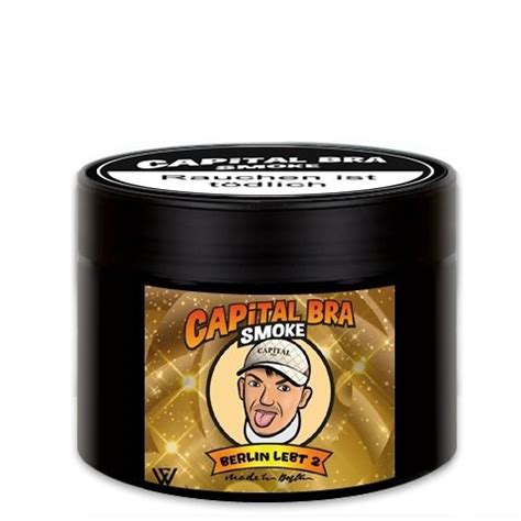 Capital Bra Smoke Shisha Tabak Berlin Lebt 2 200g Arya Shop