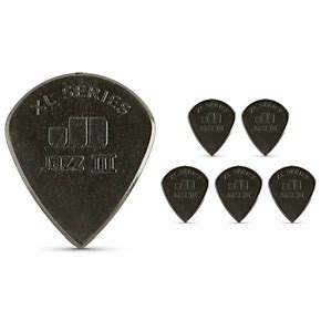 Dunlop Jazz III XL Stiffo Guitar Picks 6-Pack | Musician's Friend