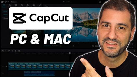 CapCut para PC Mac Tutorial completo de edición de video paso a