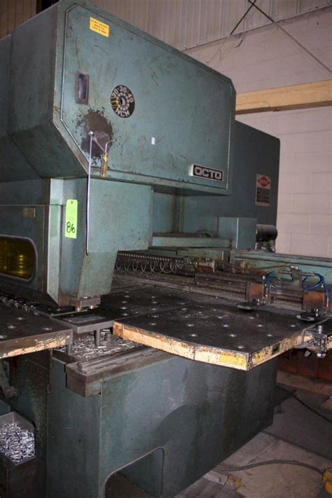 Amada Octo Ncm Cnc Turret Punch Stock G Inc