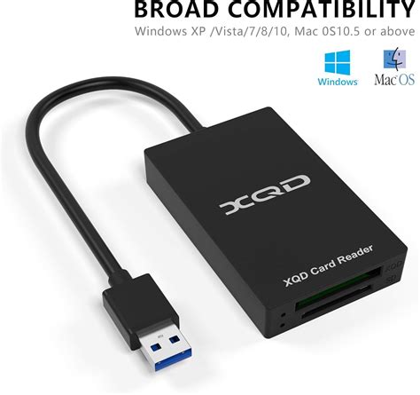 XQD Card Reader USB 3 0 XQD SD Card Reader Dual Slot Memory Card Reader