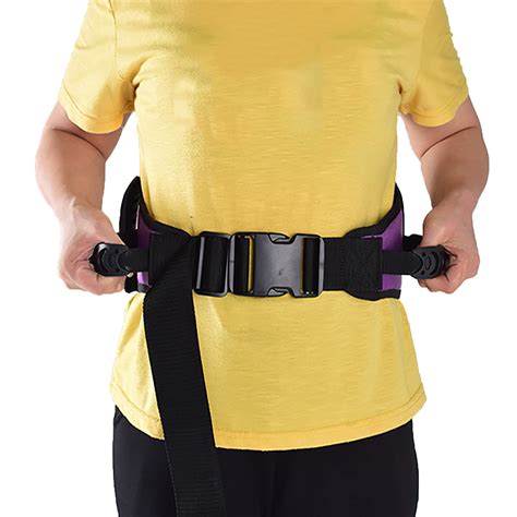 Buy Gait Belt Transfer Belts With Padding Handle Bed To Wheelchair