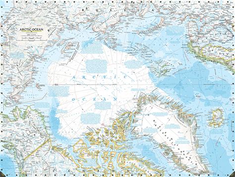 From National Geographic Atlases 1999 2014 Four Maps Of The Arctic