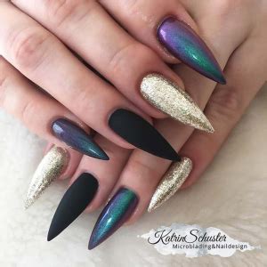 Edgy Matte Black Nails To Inspire You Stayglam Stayglam