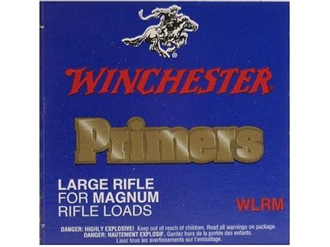 Winchester Large Rifle Magnum Primers M Box Mit Trays