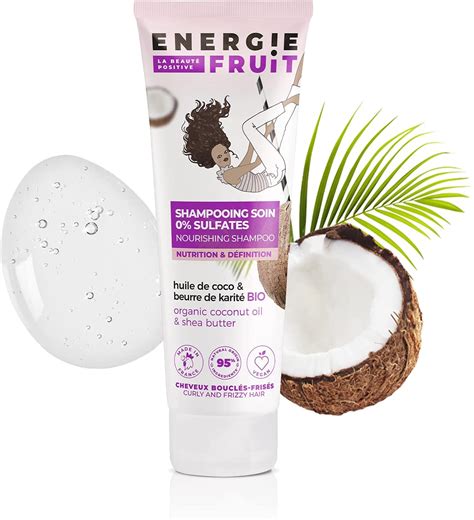 Energie Fruit Shampooing Sans Sulfates Coco Et Beurre De Karit Bio