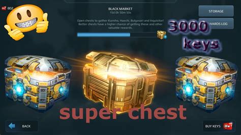 War Robots Opening Superchest Gold Chest YouTube