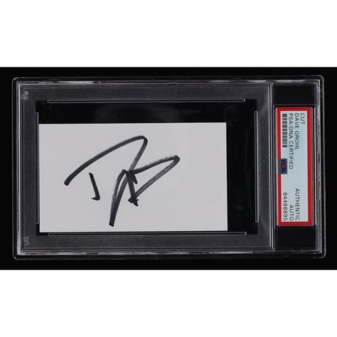 Dave Grohl Signed Cut (PSA) | Pristine Auction