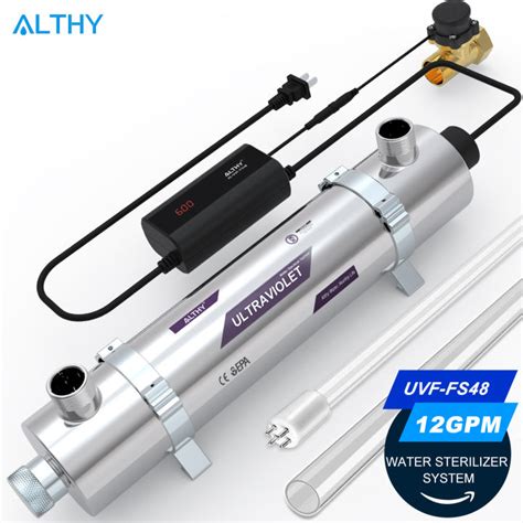 Althy Whole House Uv Ultraviolet Water Sterilizer System Filter