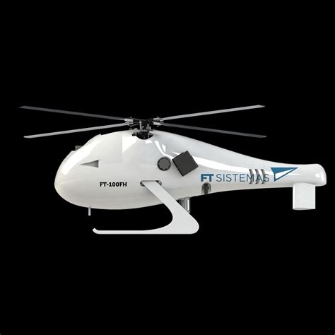 Dron Profesional Ft 100 Fh Flight Technologies De Vigilancia De