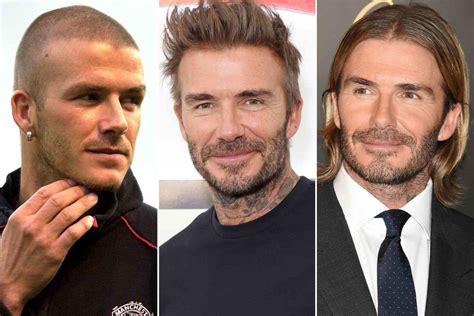 David Beckham S Best Haircuts And Styles Through The Years