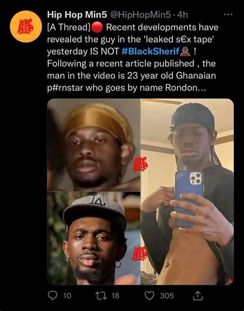 Alleged Sex Tape Of Black Sherif Fake Ghanatrends
