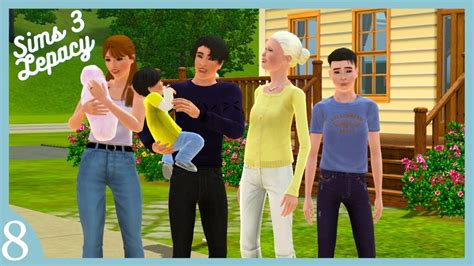 Second Baby Is Born The Sims Lepacy Challenge Episode Youtube