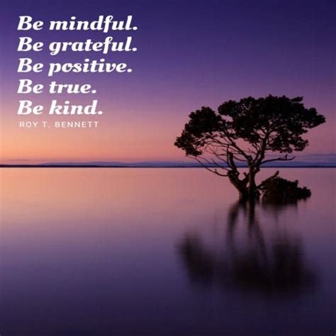 Be Mindful Be Grateful Be Positive Be True Be Kind Art Etsy