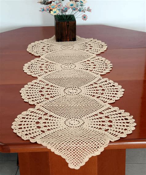 Free Crochet Table Runner Doily Pattern Brokeasshome