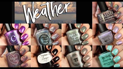 June Polish Pickup June Live Swatch Youtube