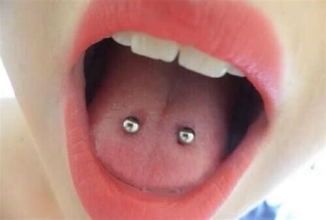 Horizontal Tongue Piercing Artofit