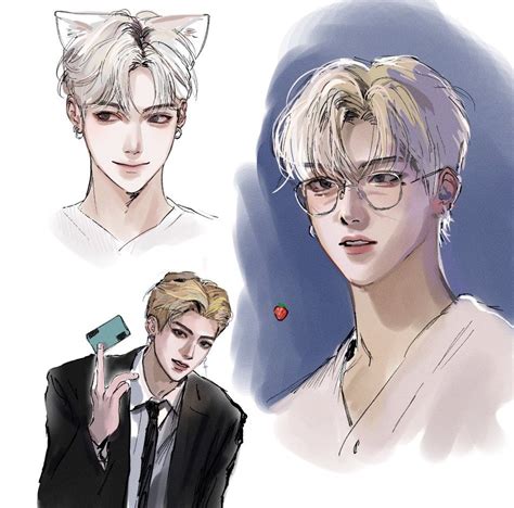 Ricky Character Art Fan Art Kpop Drawings