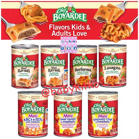 Chef Boyardee Pasta Beef Ravioli Mini Spaghetti Shopee Philippines