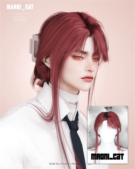 Maoni Cat Hair No Ver Maoni Cat In Sims Hair Sims