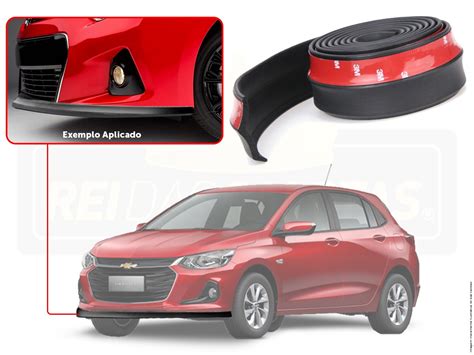 Saia Spoiler Front Lip Chevrolet Novo Onix Hatch