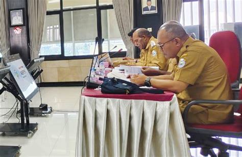 Evaluasi Triwulan Ke Iii Penjabat Kepala Daerah Pj Bupati Intan Jaya