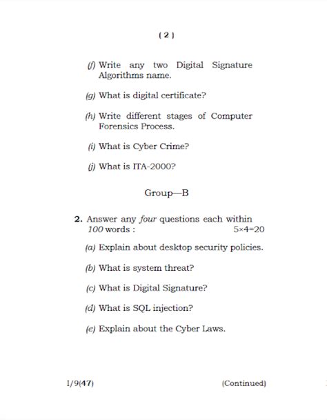 Ospu Csp Dcs Application Cyber Security Dec Question Paper