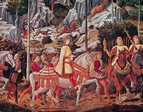 Procession Of The Magi Painting By Gozzoli