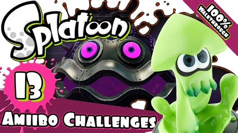 Splatoon Amiibo Challenges Part Inkling Squid Amiibo Unlockable