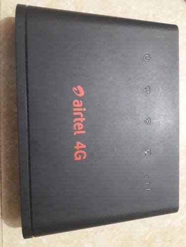 Wired Black Refurbished Airtel B310 Home 4g Wi Fi Router For Internet