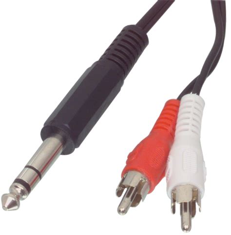 Cable Audio V Deo Con Conector Jack Est Reo De Mm A X Rca De