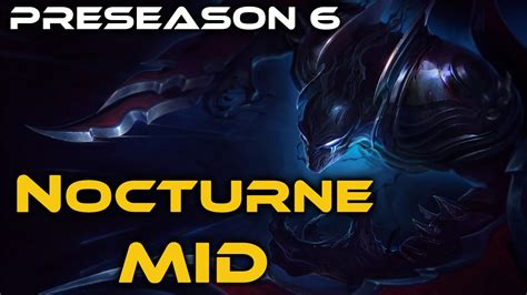 LoL Nocturne Mid Full Game Commentary YouTube