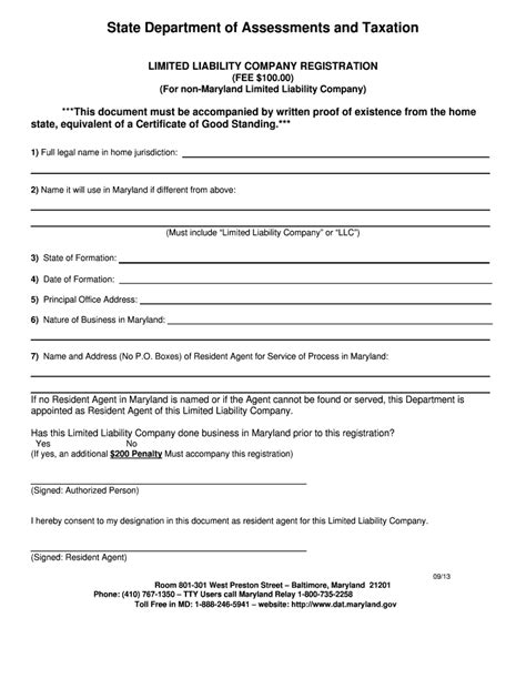 Forms Maryland Department Of Assessments And Taxation Fill Out And