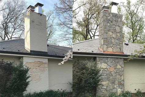 Stone Veneer Over Foundation