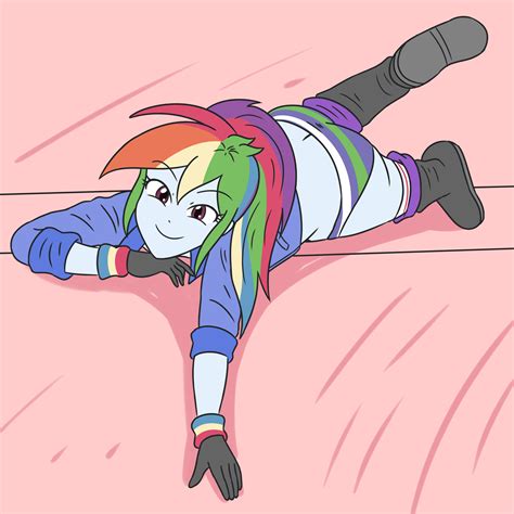 Suggestive Artist Sumin Rainbow Dash Human Equestria