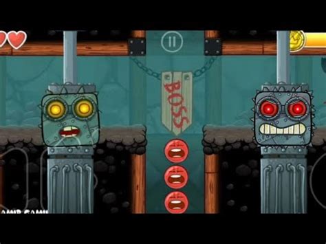 Red Ball Caves Vs Factory Boss Youtube