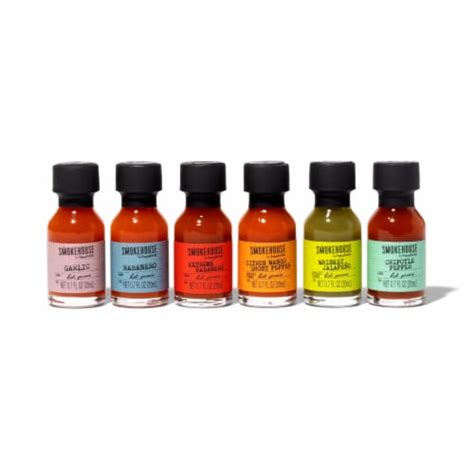 Smokehouse By Thoughtfully Mini Gourmet Hot Sauce Sampler Gift Set Set Of EACH Kroger