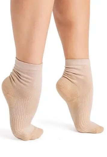 Capezio H066 LifeKnit Sox Nude Beam Barre