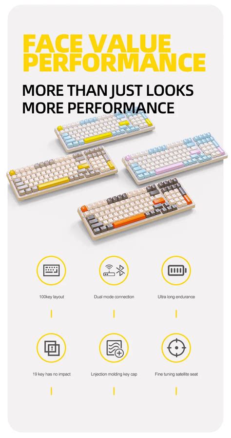 K Wireless Key Hot Swap Mechanical Keyboard