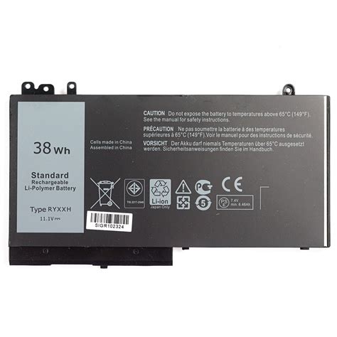 Dell Ryxxh Replacement Laptop Battery For Latitude E