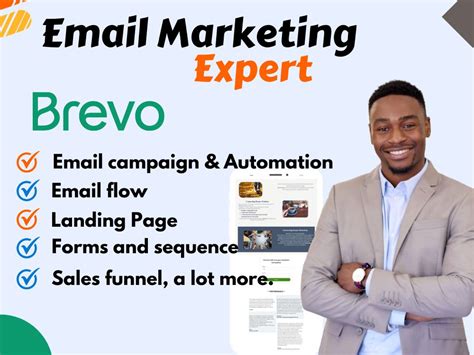 Brevo Email Templates Landing Pageautomationecommerceflows Segmentation Upwork