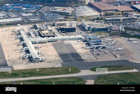 Birmingham Airport Aerial View Banque De Photographies Et Dimages à