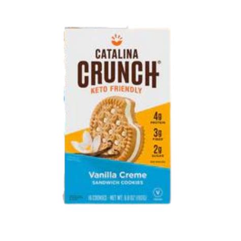 Catalina Crunch Keto Sandwich Cookies Vanilla Creme Coco Market