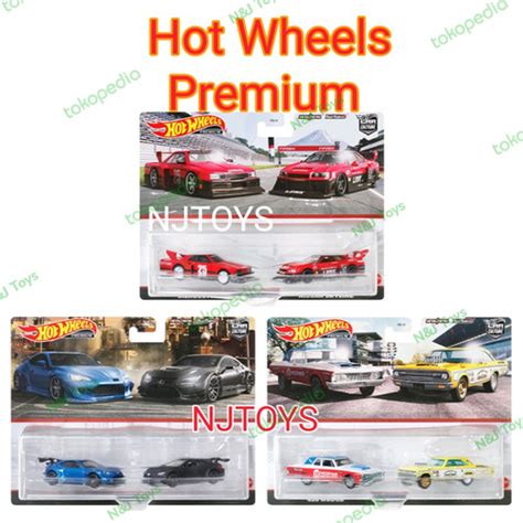 Jual Hot Wheels Premium Twin Pack Nissan LBWK Full Set Jakarta Barat N J Toys Tokopedia