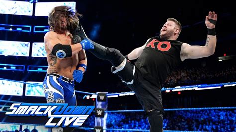 AJ Styles Vs Kevin Owens SmackDown LIVE Dec 26 2017 YouTube