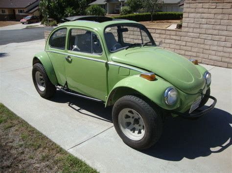 Vw Baja Bug Volkswagen Beetle Off Road Ragtop Rag Top Sunroof