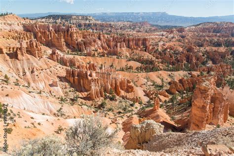 Bryce Canyon Hoodoos Felspyramiden Amphitheater Rim Trail