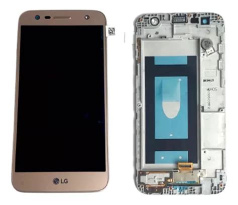 Tela Frontal Display Lcd Lg K Power M Dourado Origi