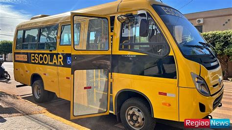 Educa O Recebe Micro Nibus Para Refor Ar Frota Do Transporte Escolar