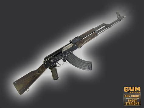 Used Polish Akm Military Assault Rifle 762x39